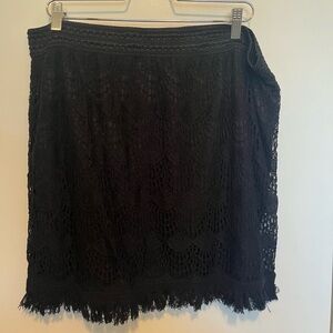 (3/$10) Bongo crochet style skirt